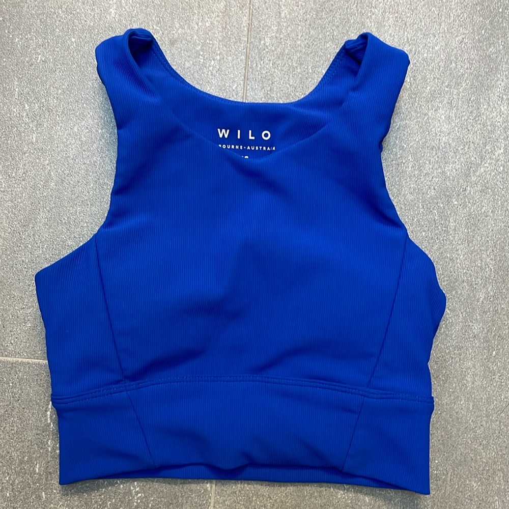 Wilo Ribbed Longline Sports Bra